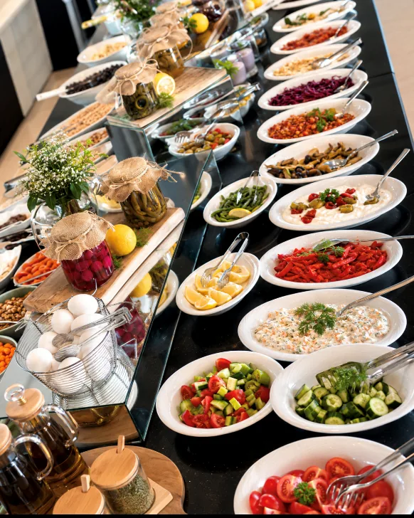 Buffet breakfast