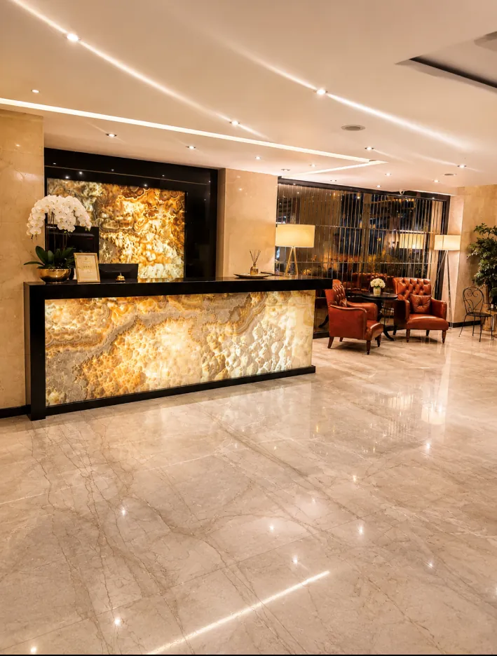 Lobby and reception