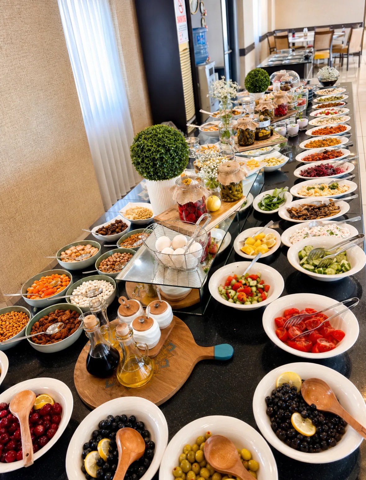 Buffet breakfast