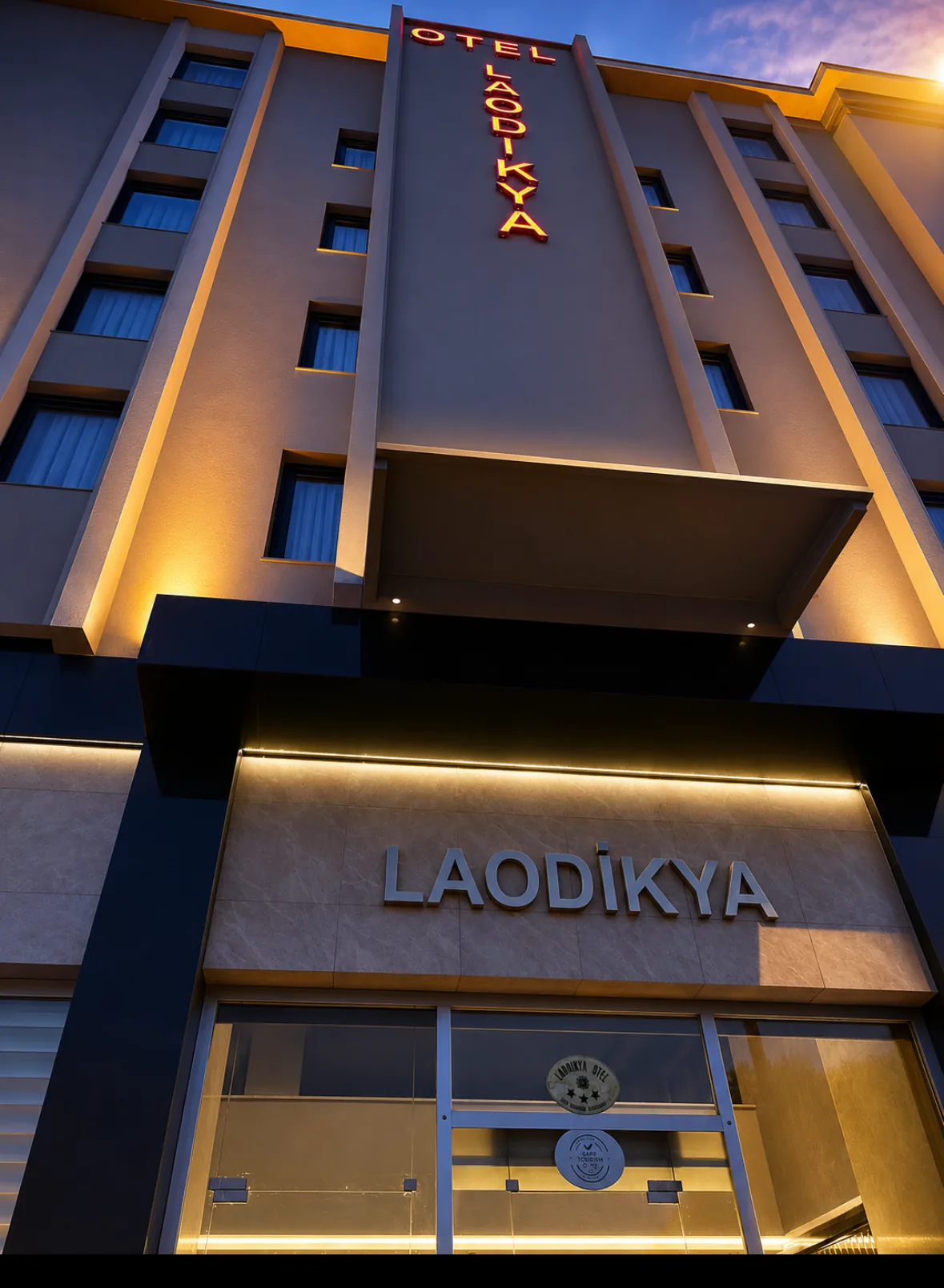 Exterior night view